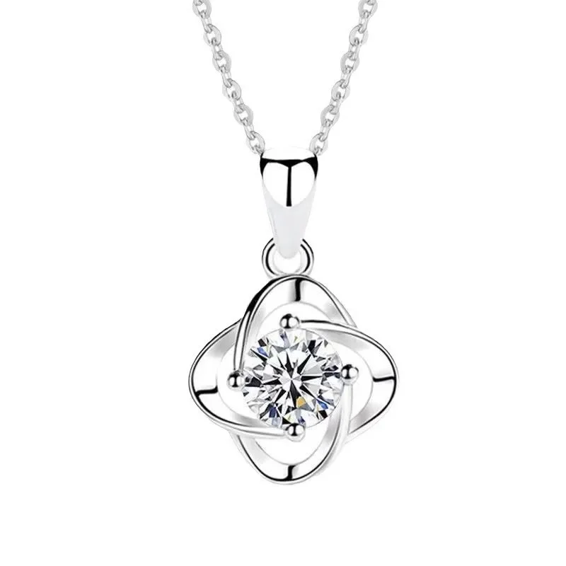 Valentine’s Day Lucky Clover Necklace Gift Box – Foshkan.com