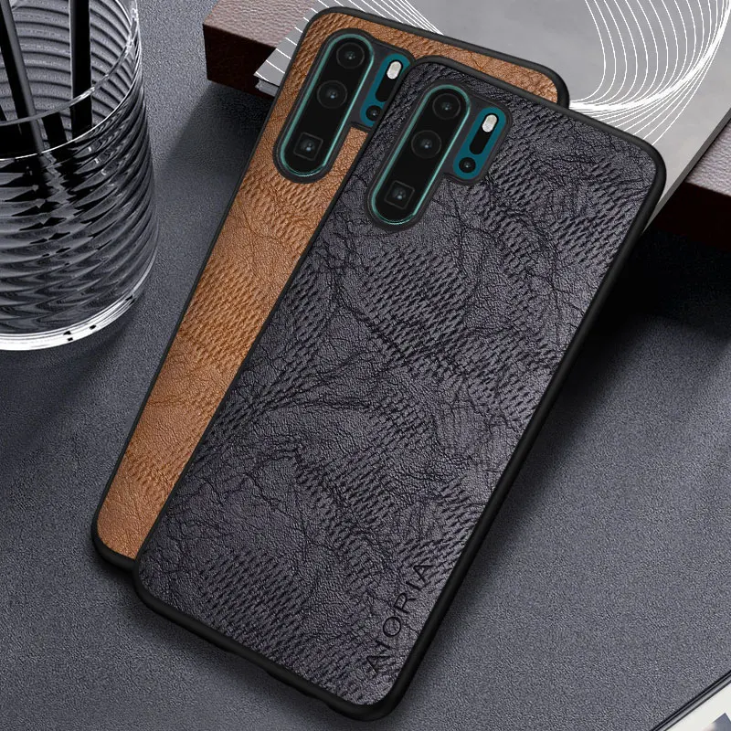 Business Wind Cortex Pattern Leather Cover