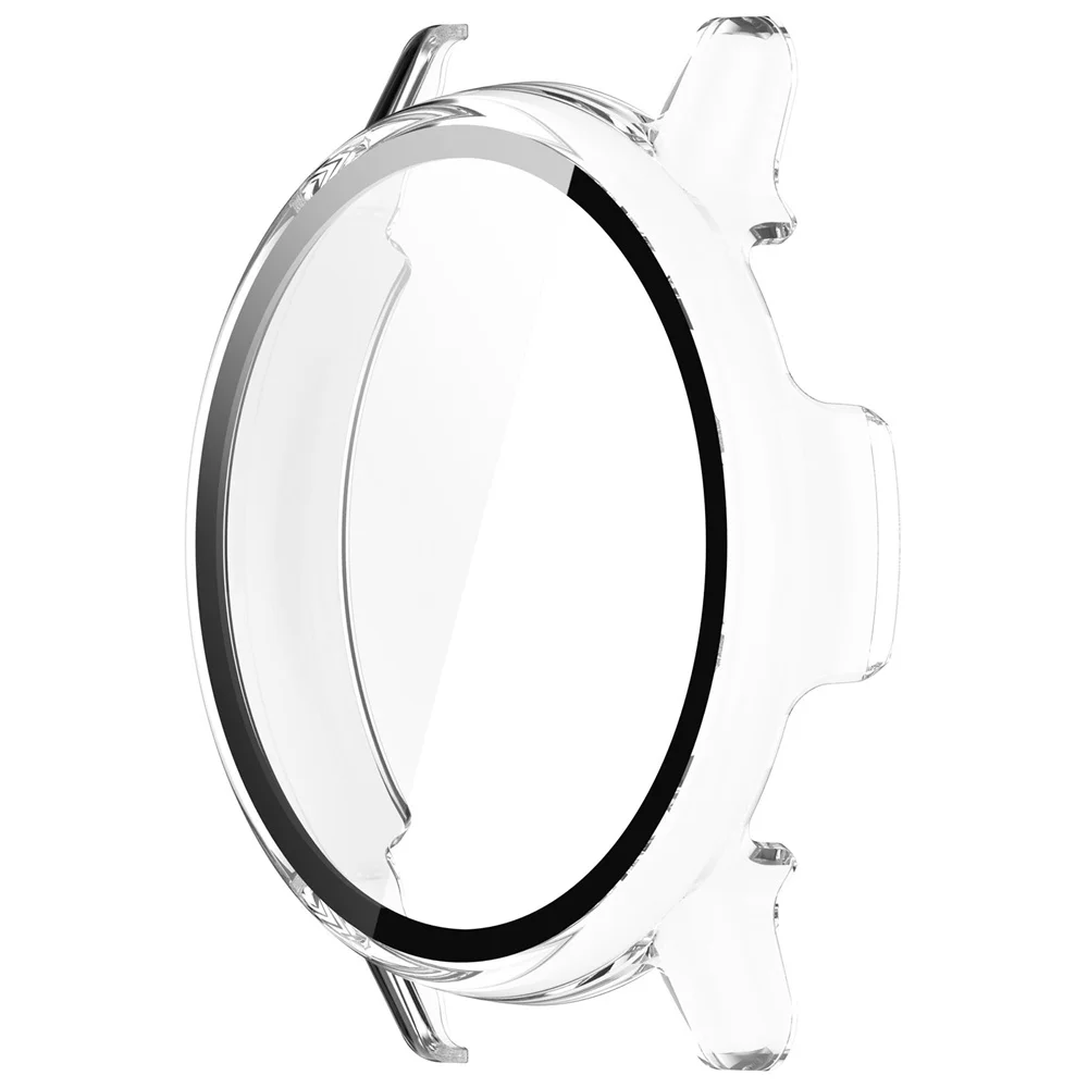 BEHUA Durable Smartwatch Protector Case with Tempered Glass Screen Frame