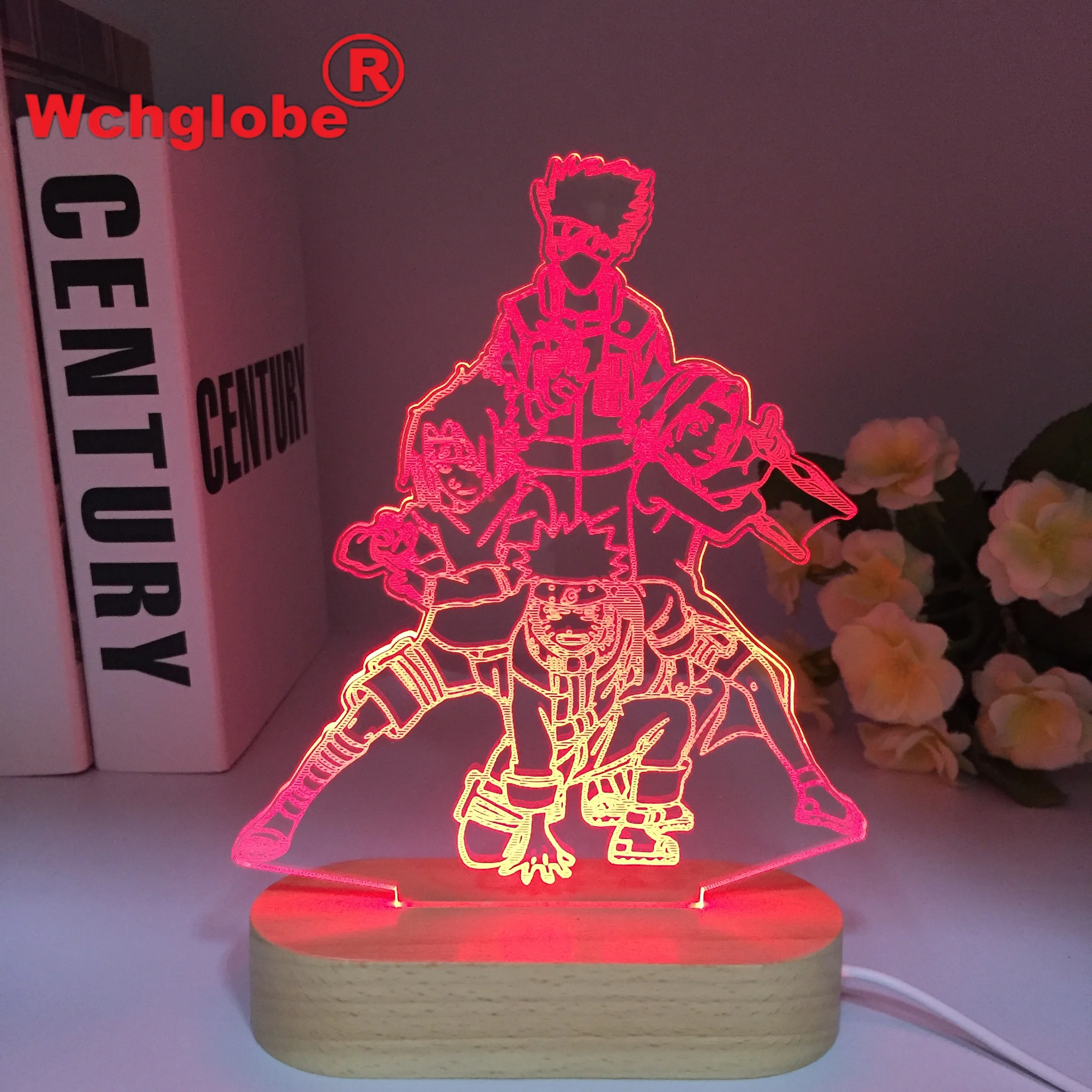 

Светодиодная лампа для вечеринки в стиле аниме, 16 цветов