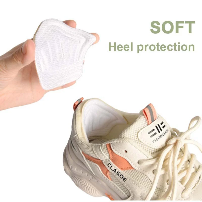 Heel Protectors for Sneakers Shoes Size Reducer Sports Shoe Inserts Cushion Pain Relief Antiwear Foot Pad Self-adhesive Stickers heel protector heel protector pads