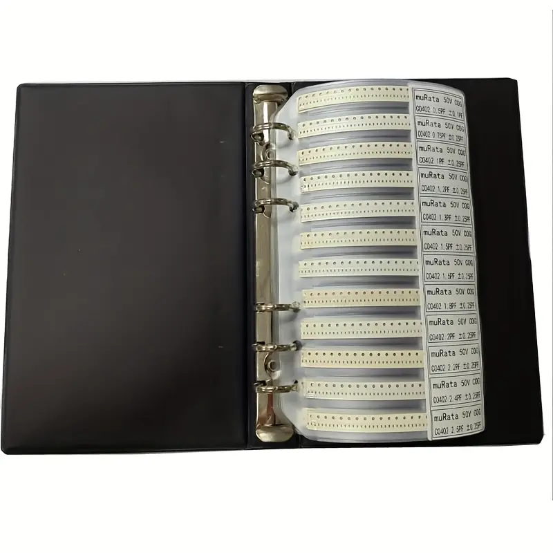 SMD Capacitor Booklet 0603 0805 1206 0201 0402 Resistor Pack Capacitive Device Sample Book image 3