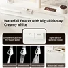 Waterfall Sink With Digital Display Kitchen Sink 304 Stainless Steel Modern Large Single Sink Bowl Wash Basin Kitchen Home 5