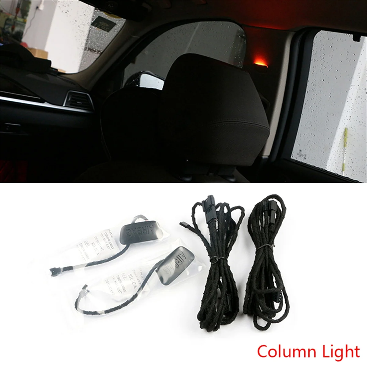 

Car B Column Light for BMW 3 4 Series F30 F32 F34 Atmosphere Lamps Upgrade Automotive Interior Beige( Ice