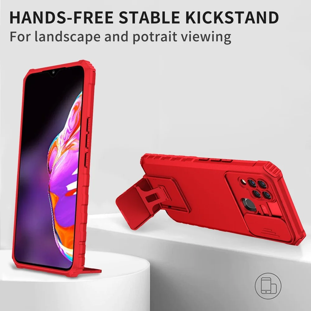 Durable Shockproof Slide Window Phone Case Cover