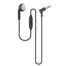 Advanced Wired Ear Headphones with Built - In Microphone (3.5mm elbow)