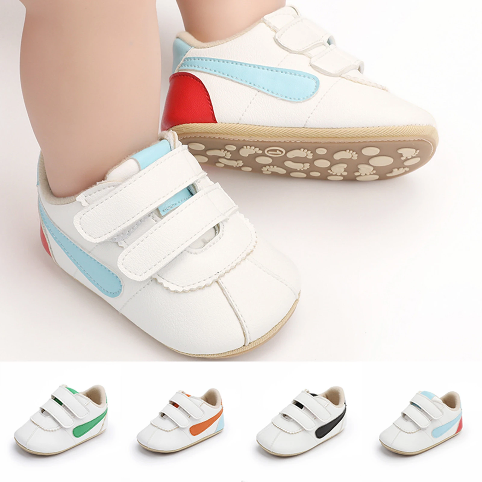 Zapatos para primeros para bebés, sandalias deportivas de cuero, zapatillas para primeros pasos| | - AliExpress
