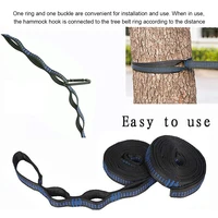 3m Wear Resistant Outdoor Hiking Hammock Rope High Strength Tree Hanging Straps 1