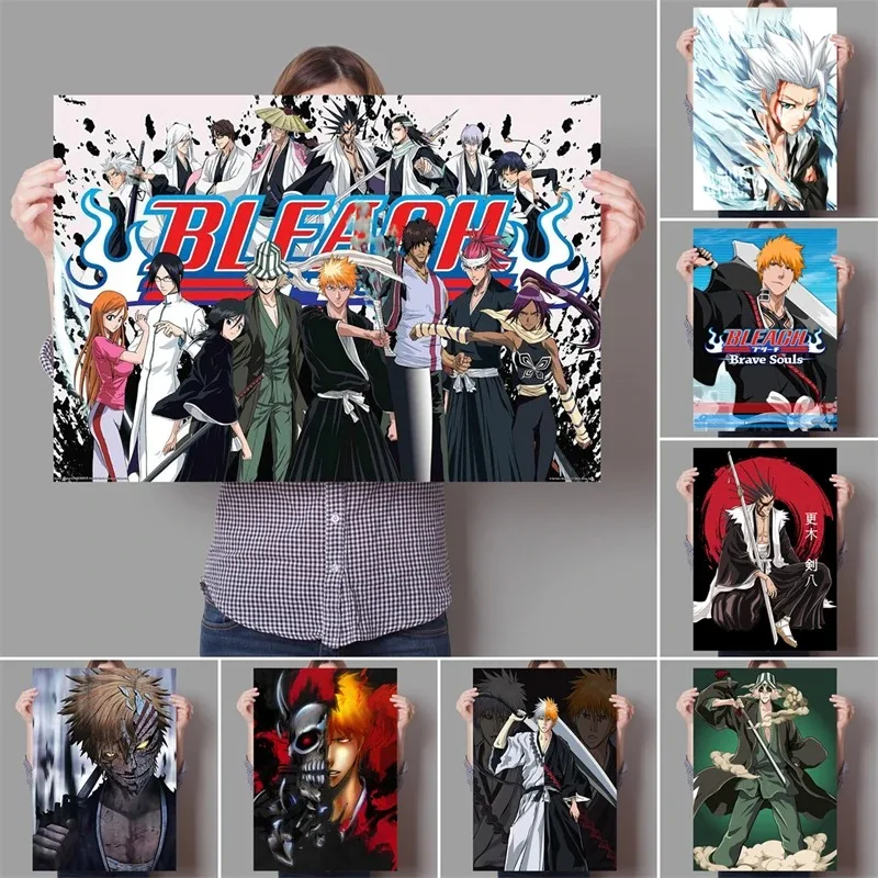 BLEACH　ポスター New Bleach Poster kenpachi Gotei Anime Figure Manga