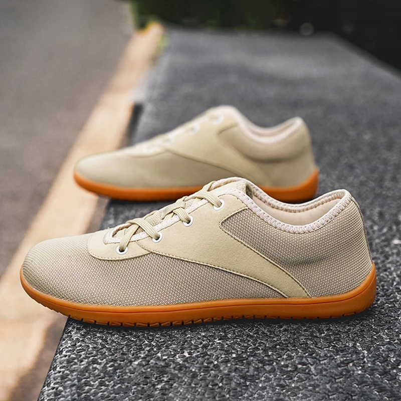 Wide Toe Unisex Sneakers Men Women Barefoot Shoes Mesh Summer Casual Shoes For Men Sport Footwear Training Tenis Hombre