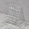 White Snowflake 5D Soft Embossed Reliefs Self Adhesive Nail Art Stickers Sweater Pattern Christmas Gingerbread Manicure Decals 5