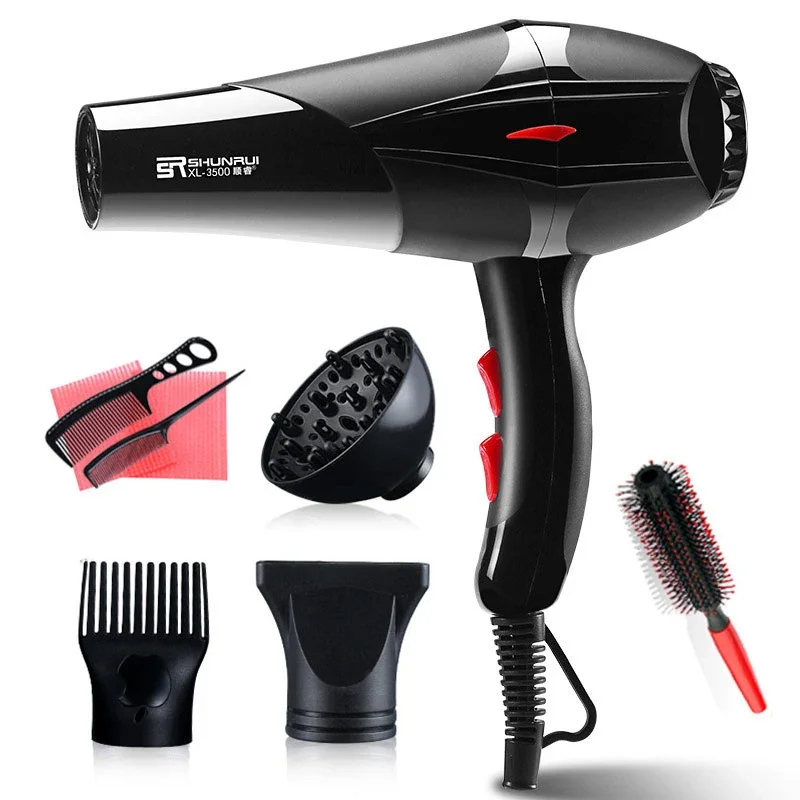 Hairdressing Salon Pro Blow Dryer 3200W/1400W Strong Power Hairdryer 220-240V 6