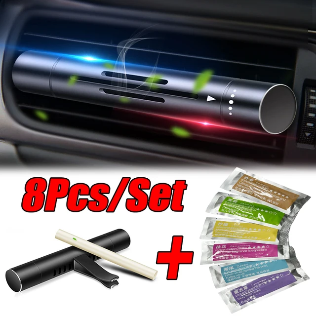 8Pc/Set Car Air Vent Perfume Car Air Freshener Flavoring Smell Aroma Car Perfumes Air Freshener Parfum Auto Interior Accessories 1
