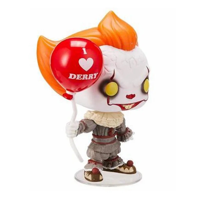 thumbnail image 5 of Funko POP Pennywise con globo 780# 10cm PVC Figuras de acción de juguete Modelo Muñeca Figura de vinilo Joker TM Payaso Modelo Juguetes para niños, 5 of 5