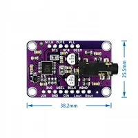 CJMCU-1334 DAC Module CJMCU-1334 UDA1334A I2S DAC Audio Stereo Decoder Module Board For Arduino 3.3V - 5V 3