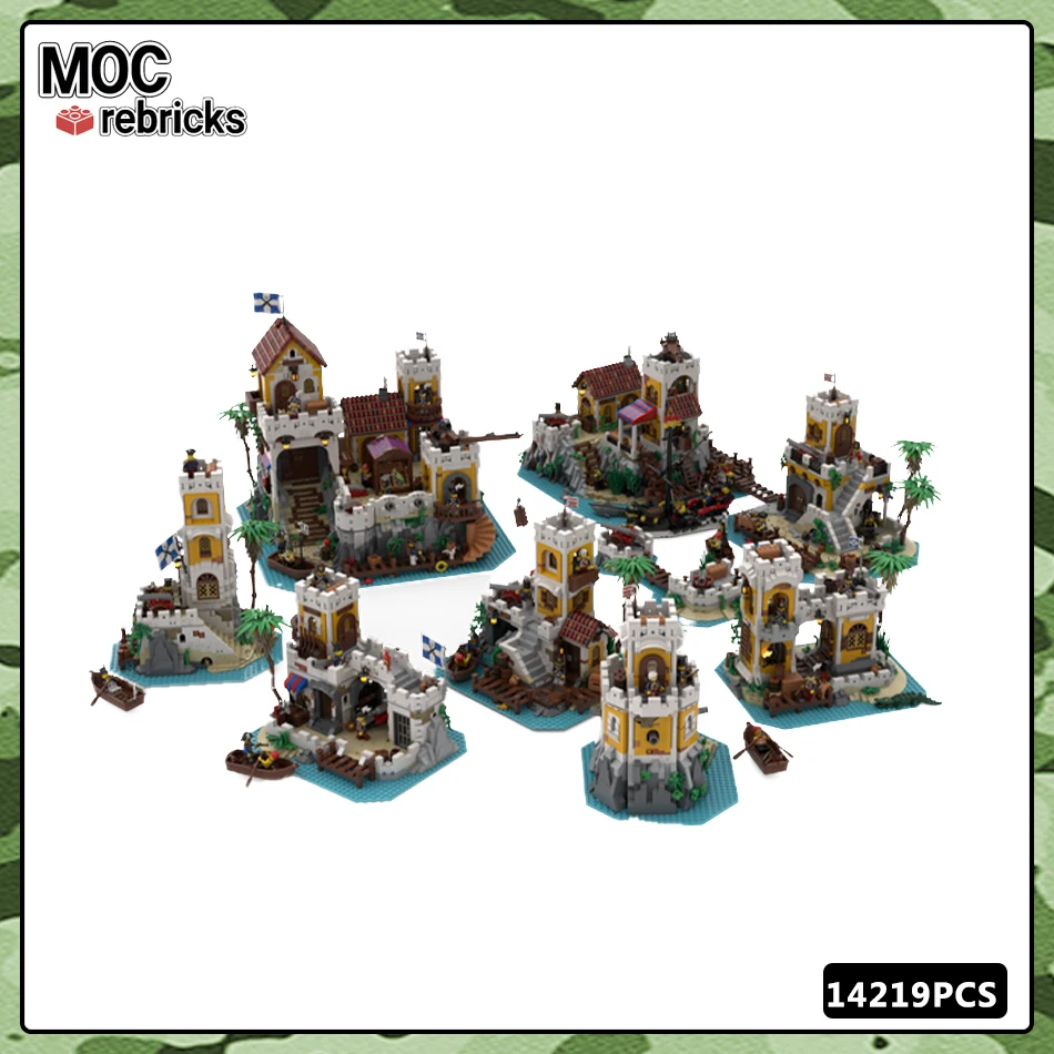 Детский конструктор «Пираты»