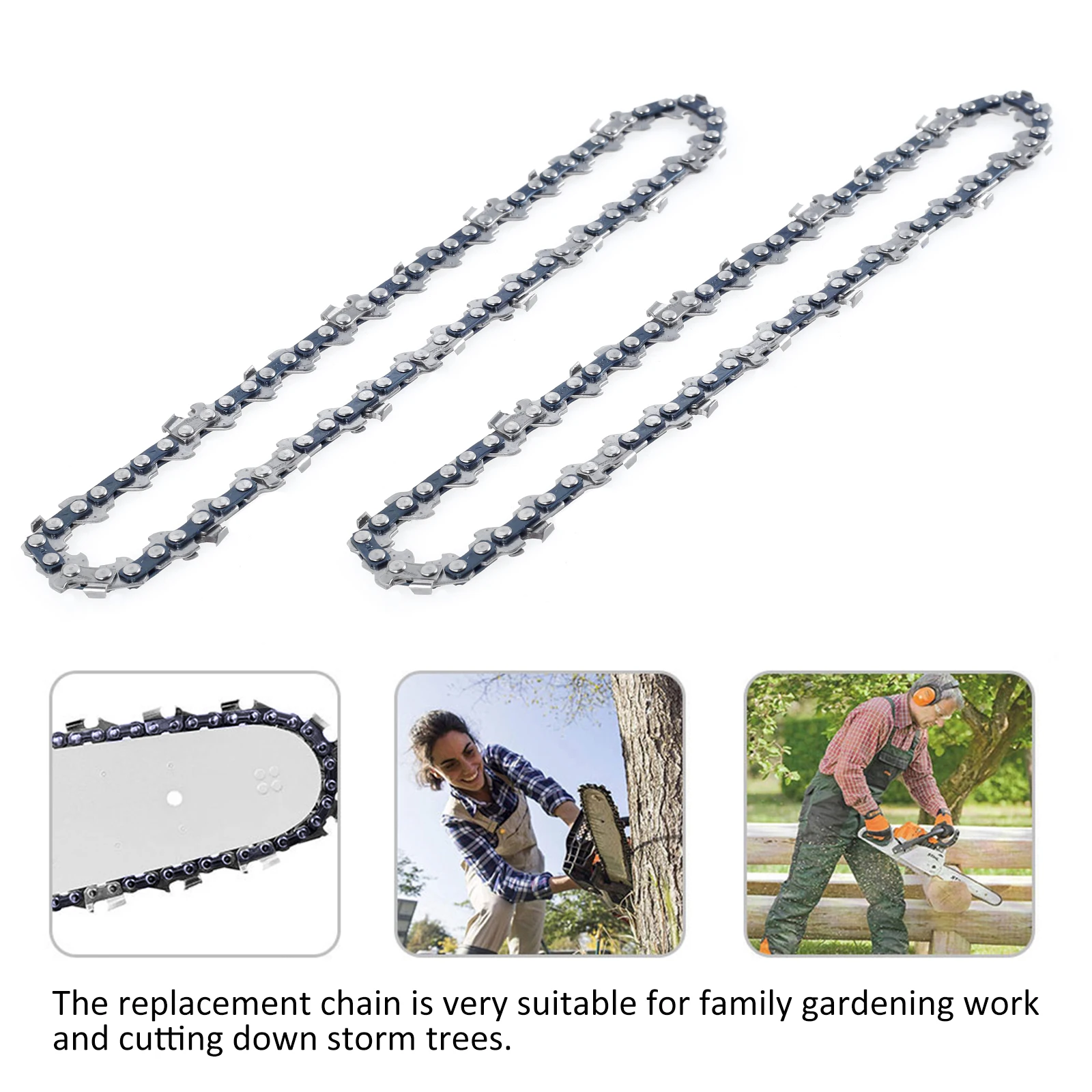 4PCS Mini Chainsaw Chain 4 Inch Electric Chainsaws Accessory Replacement For Logging Pruning Garden Tool chainsaw chain
