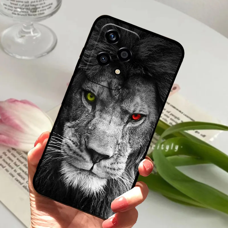 Shockproof Soft TPU Silicone Phone Case - Cartoon Matte Bumper Cover