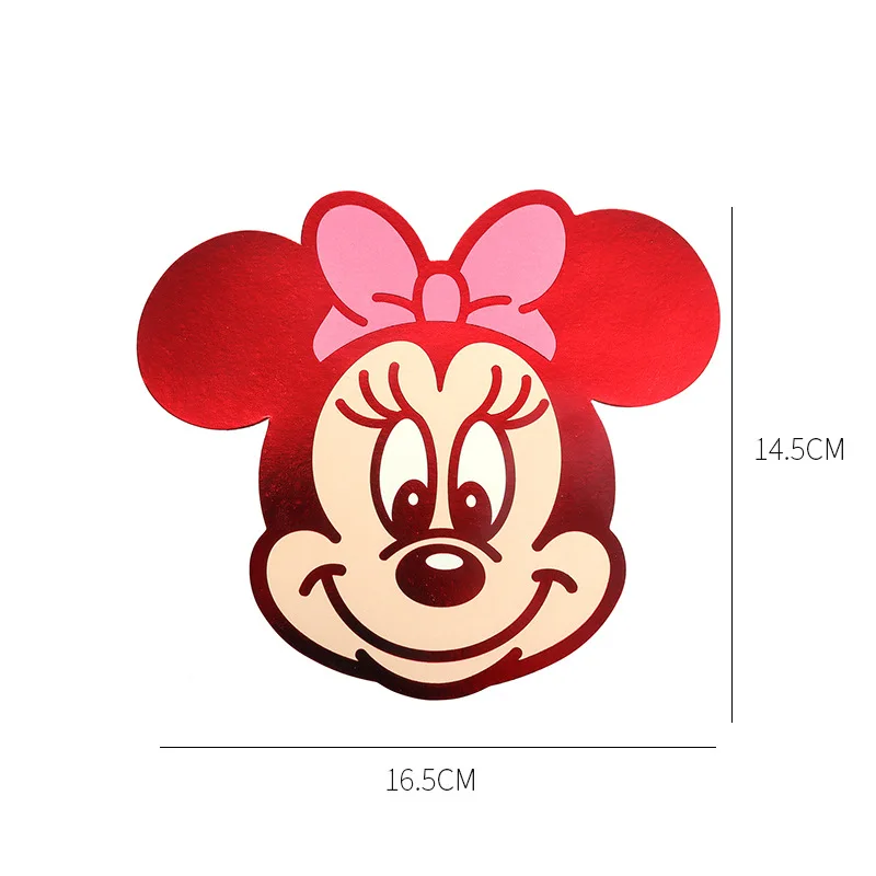 Disney Mickey Mouse Red Envelope 2021 Chinese New Year Cartoon New Year Red  Envelope 6pcs Cartoon Fun New Year Red Envelope - Stationery Set -  AliExpress