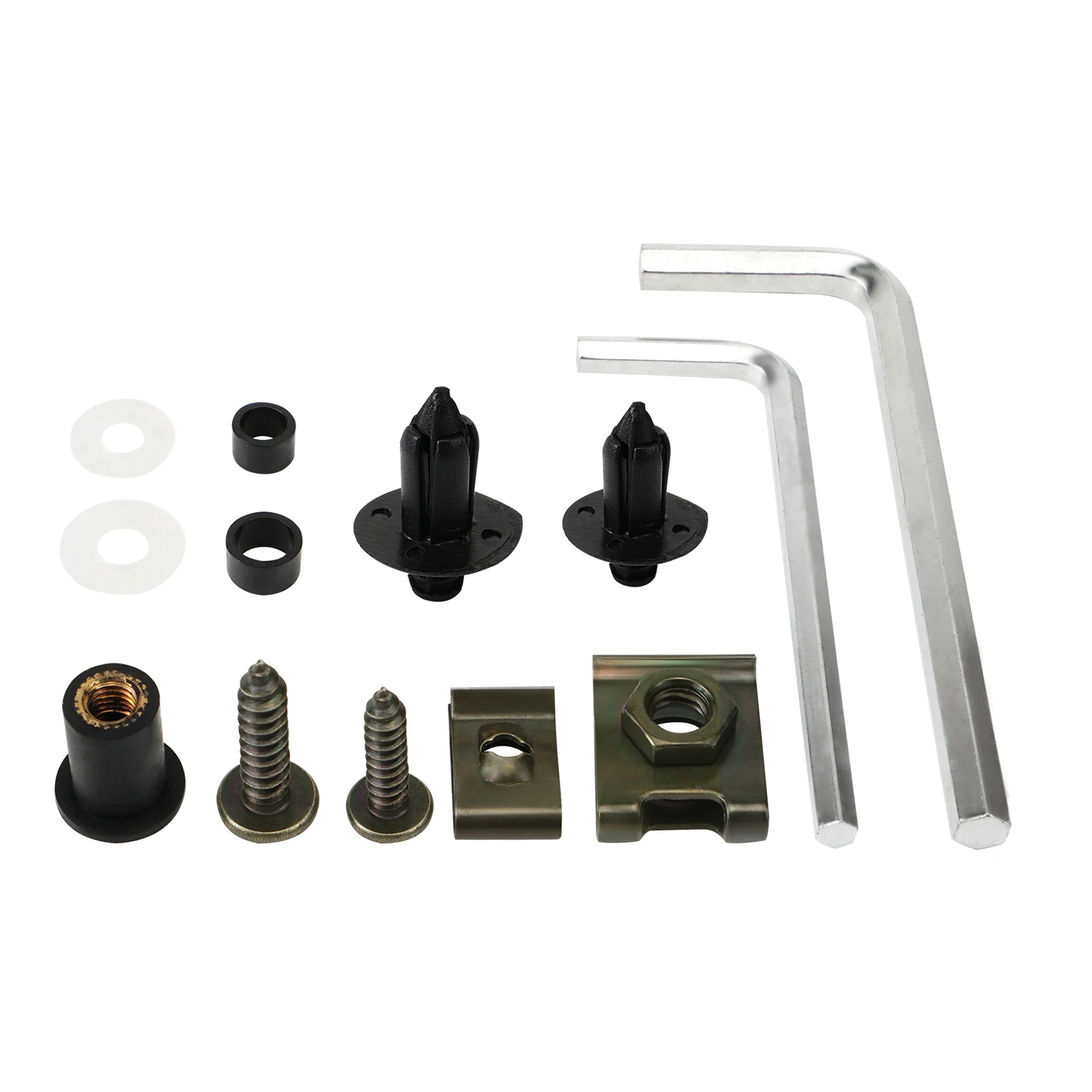 253PCS M6 M5 Verkleidung Schrauben Kit Verschluss Clips Für Honda CRF1100L Afrika Twin Abenteuer Sport CBR1000RR CBR650R Rebel CB650R – Detail 3