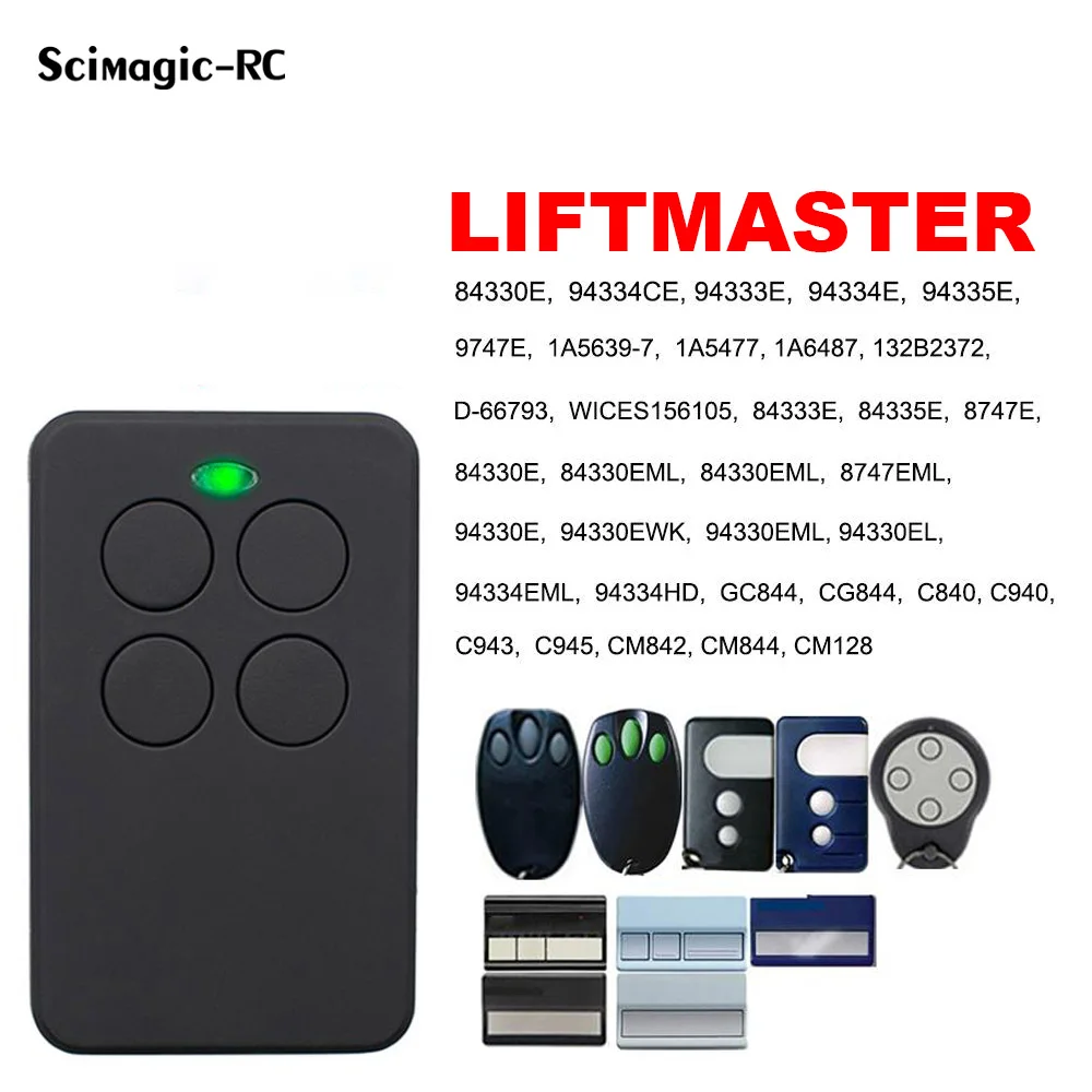 Chamberlain Motorlift Liftmaster Garage Door Opener Remote Control ...