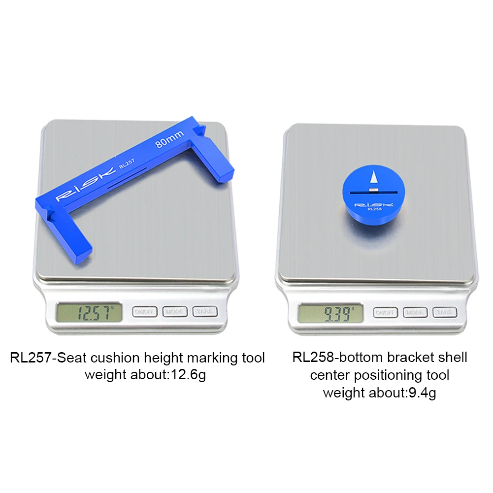 MTB Road Bike Saddle Measure Tool Saddle Positioning Tools Bike Seat Height Measuring Tool for Mountain Road Bicycle