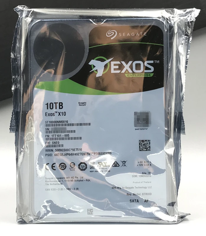 Seagate Exos X10 ϵ ̺, 10 TB  3.5 ġ, 7200RPM SATA, 6 Gb/s 256MB NL ST10000NM0016