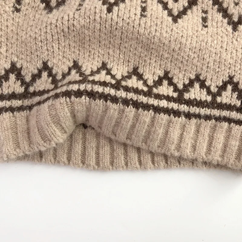 Boys Autumn Knitwear Warm Waistcoat O Neck Vest