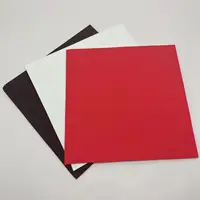 10pcs EVA 3D Puffy Foam for Embroidery – 38D Hardness, 3mm Thickness, 28x28cm, White, Black, Red Colors