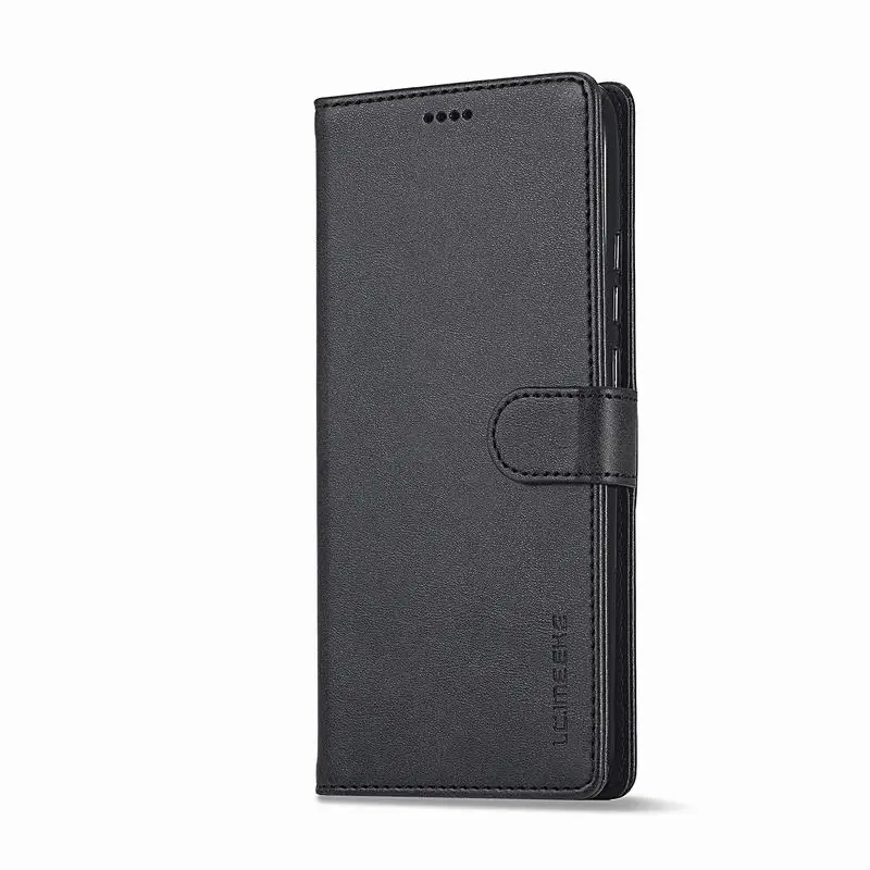 Premium Flip Magnetic Wallet Leather Phone Case with Card Slot and Stand