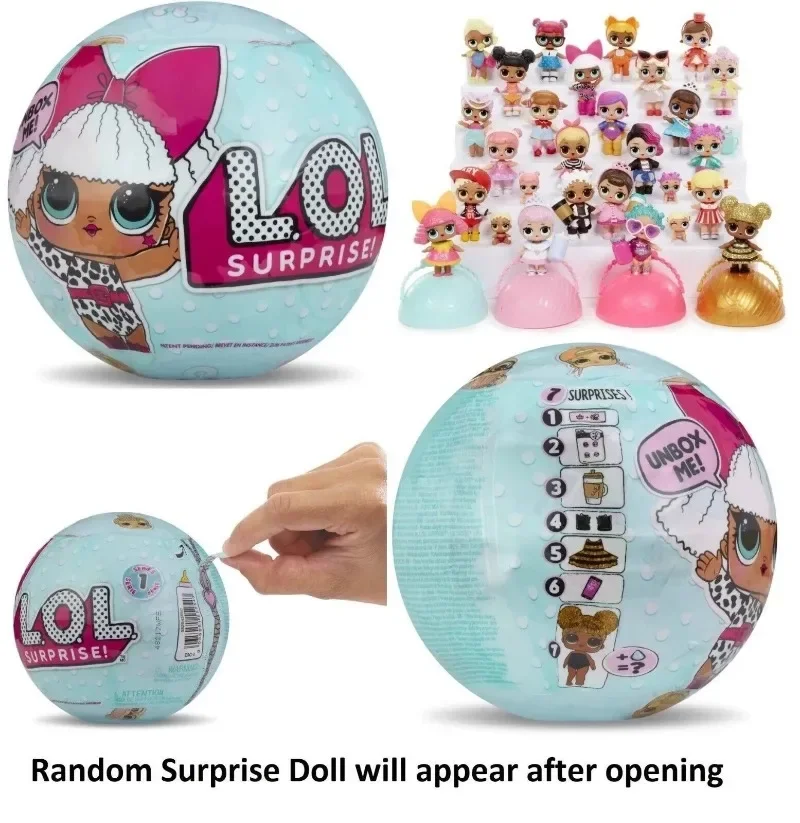 LOL Surprise Ball Removal The First Generation of Multiple Surprises Can Be Matched with A Girl's Holiday Gift surprise balls