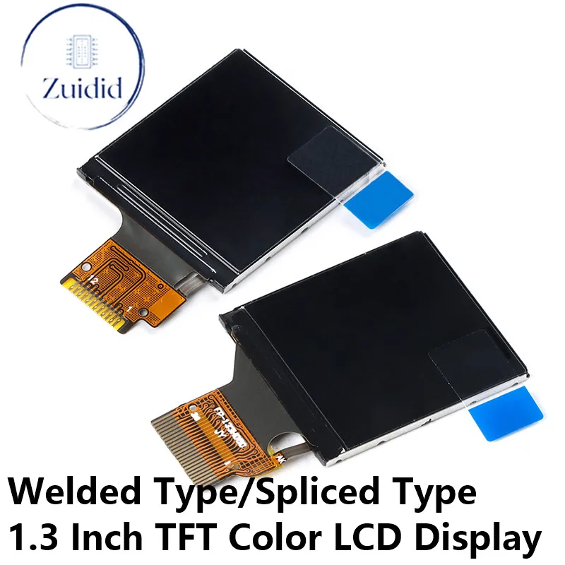 

1.3 Inch TFT Full Color HD IPS LCD Display Module 1.3" LCD LED Screen 240X240 SPI 8Bit Parallel ST7789 Drive 240*240 Connector