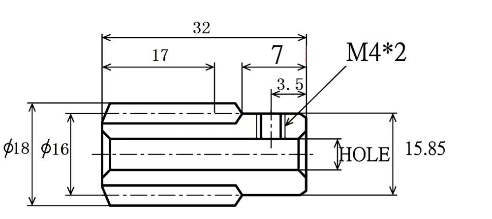 Ratio, 2 4 Threadworm, Alta Qualidade Precisão
