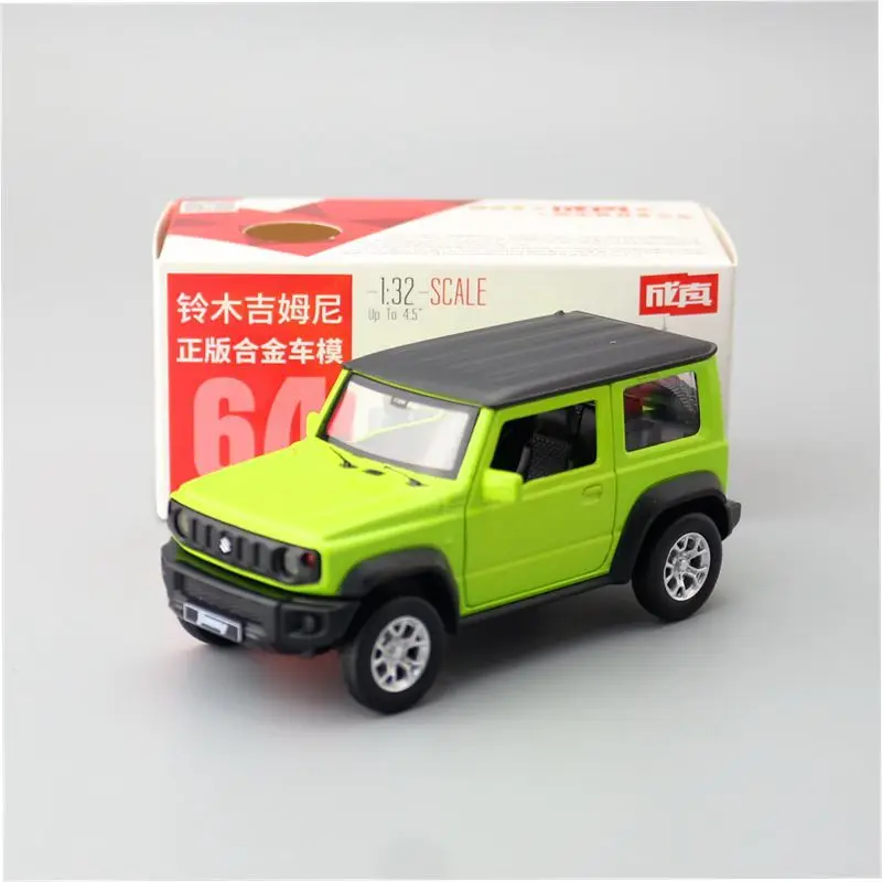 

Масштаб 1:32, внедорожник Suzuki Jimny, откидная литая металлическая модель автомобиля для коллекции, подарок для друзей и детей V150