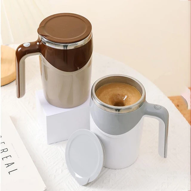 Self Stirring Magnetic Mug Stainless Steel Coffee Milk Mixing Cup Automatic  Stirring Cup Smart Mixer Thermal Cup Coffee Cup - AliExpress