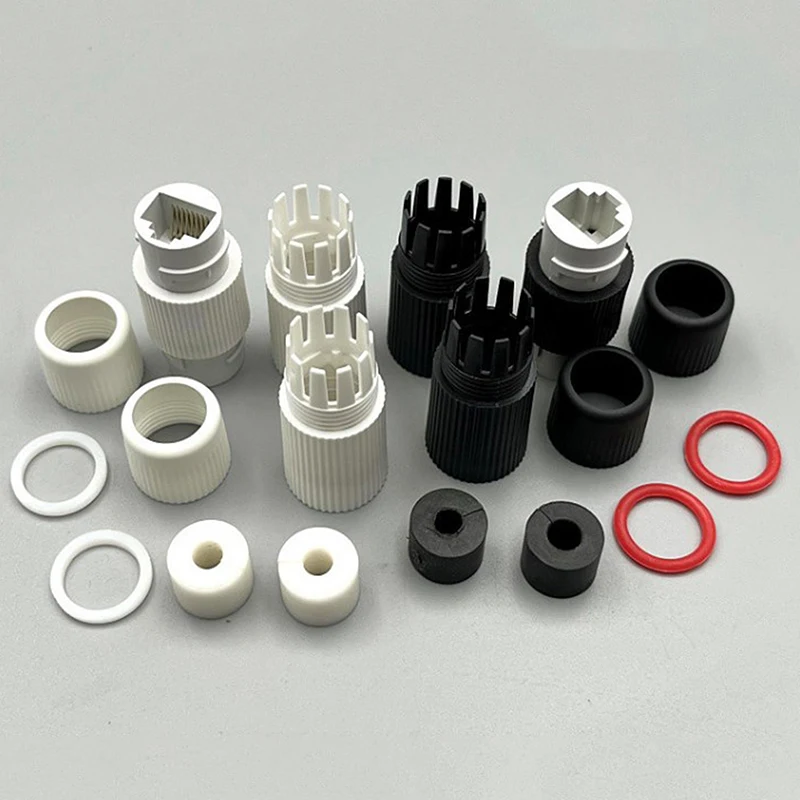 【buji3c】1Pc RJ45 도킹 커넥터 이더넷 네트워크 직선형 방수 IP67 헤더 광대역 네트워크 케이블 익스텐더