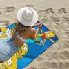 THE S-SIMPSONS Anime Cartoon Beach Towel Cute Kawaii Room Decor Bath Girls Children Hand Towels For Bathroom Shower 5