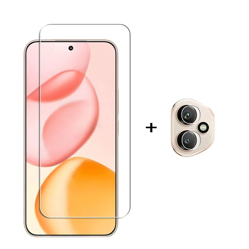 6-in-1 Tempered Glass Screen Protector with HD Lens Film