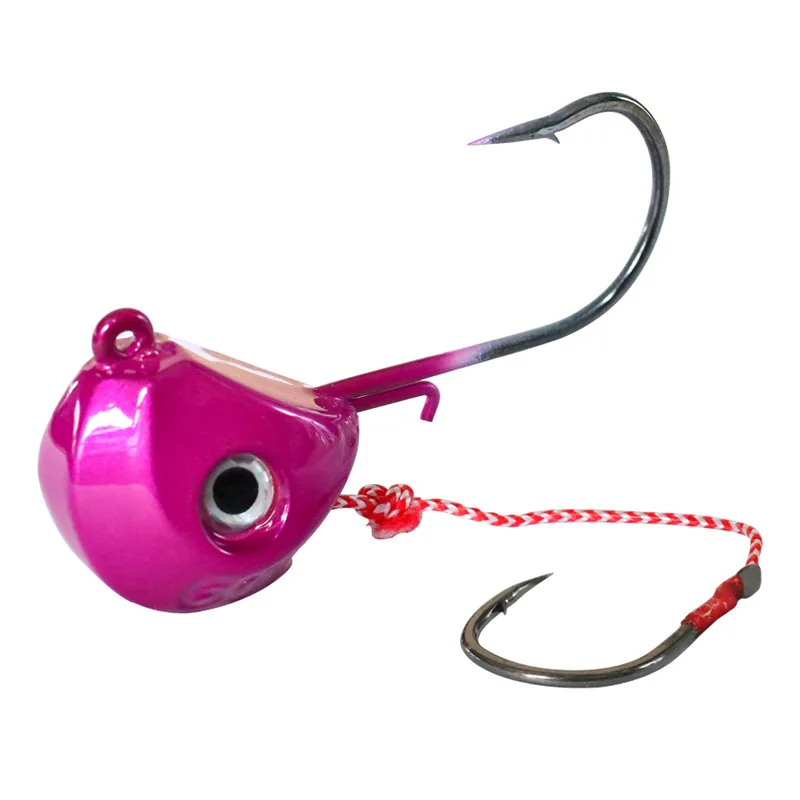 WEIHE 1PC 3D Fisheye Produktion Angeln Harter Köder Metallköpfe Bleifisch – Detail 7