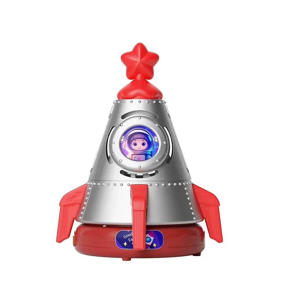 Spaceman Bubble Gun Astronaut Bubble Machine Blower Maker Guns Automatically Electric Toys for Kids Outdoor Wedding Party