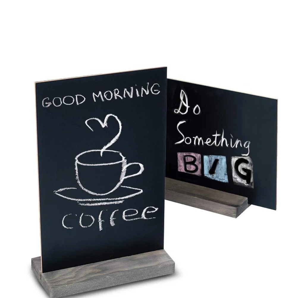 Wooden Chalkboard Wedding Chalk Board Sign Chalk Labels Mini Chalkboard Minimalist Home Decor Small Wooden Blackboard Fashion Menu