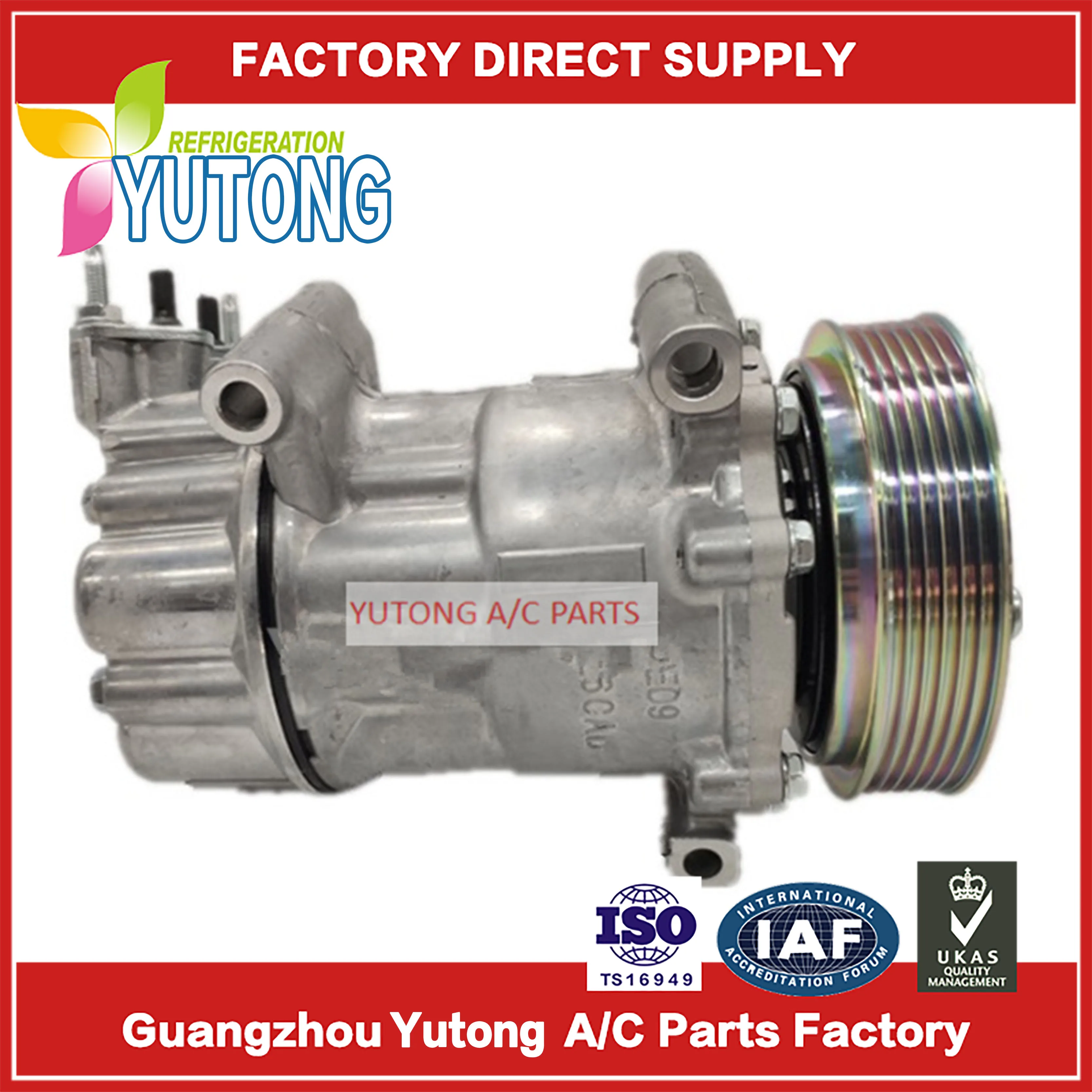 

AC Compressor SD6C12 for CITROEN C3 C4 1315 6453WL 6453ZZ 648708 6453WK 9659875780