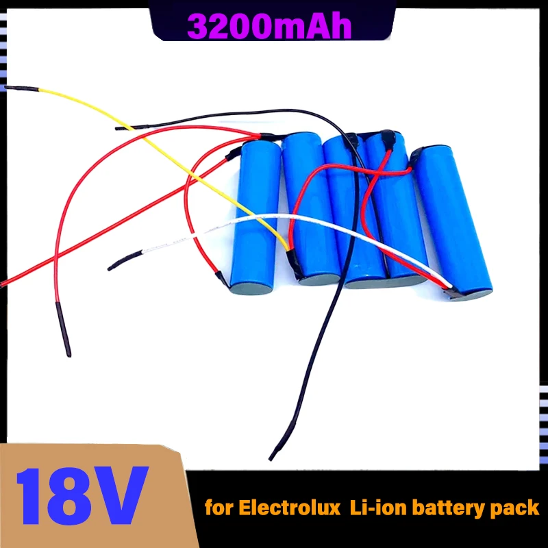 

Suitable for Electrolux 10.8V 14.4V 18V Lithium-ion Battery Zb3103 El2050 ZB2941 ZB2904X ZB2942 ZB2943 NV144NIBRC Vacuum Cleaner