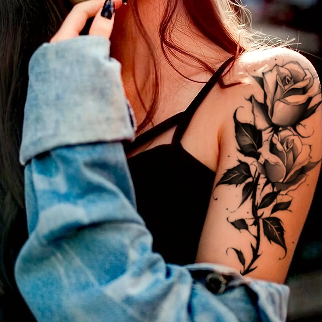 Desenhos De Tatuagens No Peito Rosa FAZENDO TATUAGEM DE ROSA NA MÃO