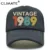 CLIMATE Vintage 1978 Cap 1978 Vintage Trucker Cap Men Retro 40th Birthday Gift Baseball Caps Black Cool Trucker Caps Hat 25