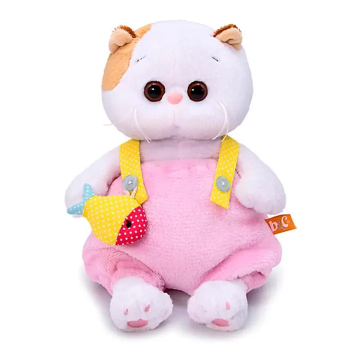 Мягкая игрушка Ли-Ли BABY в меховом комбинезоне 20 см Басик и Ко |