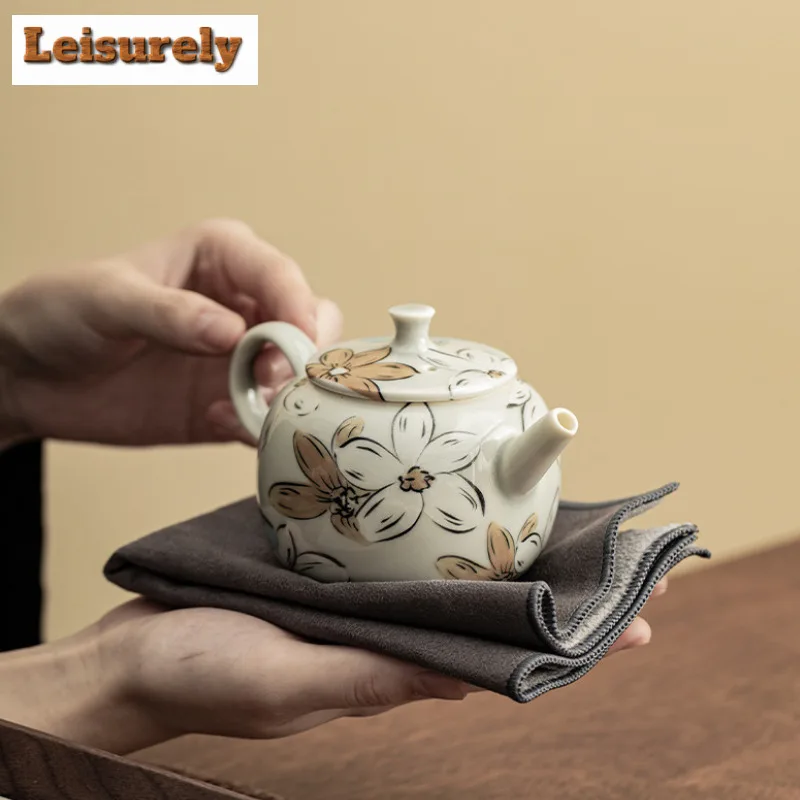 Chinese Double-sided Tea Towel Cleaning Cloth Tea Mat Thickened Absorbent Rag Soft Cotton Kitchen Towel Kung Fu Tea Accessories