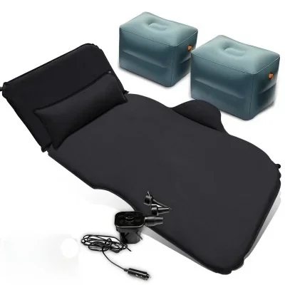Car Travel Bed Inflatable Air Mattress Automobile backseat mattress Outdoor Camping Sleeping Sofa Automatic Air Matting Pad