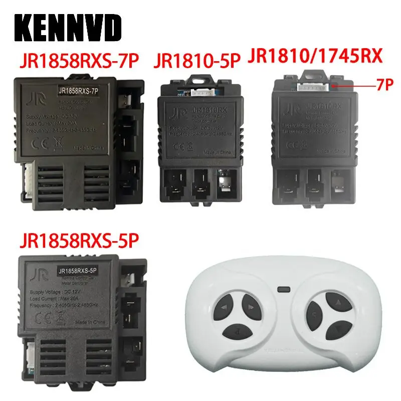 6V 12V 24V JR-RX JR1705 1930 1858 1810 1738 JR1922 HY2005 2012 어린이 전기 타기 장난감 자동차 원격 제어 장치 수신기