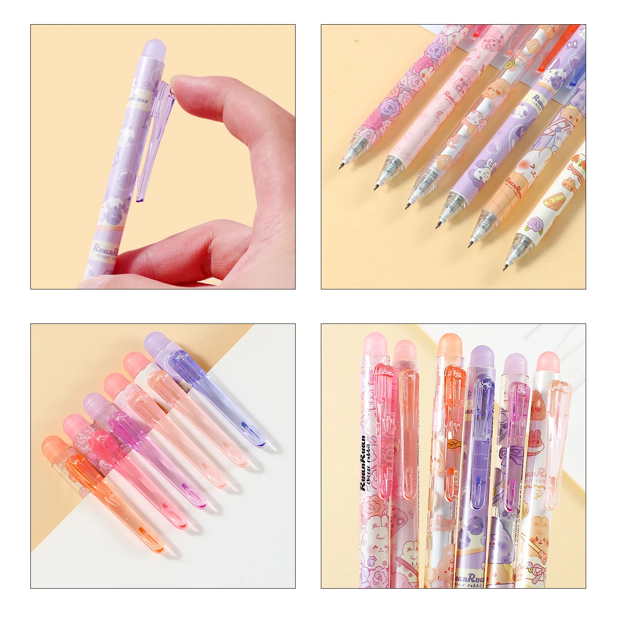 Erasable Gel Pen Set 6